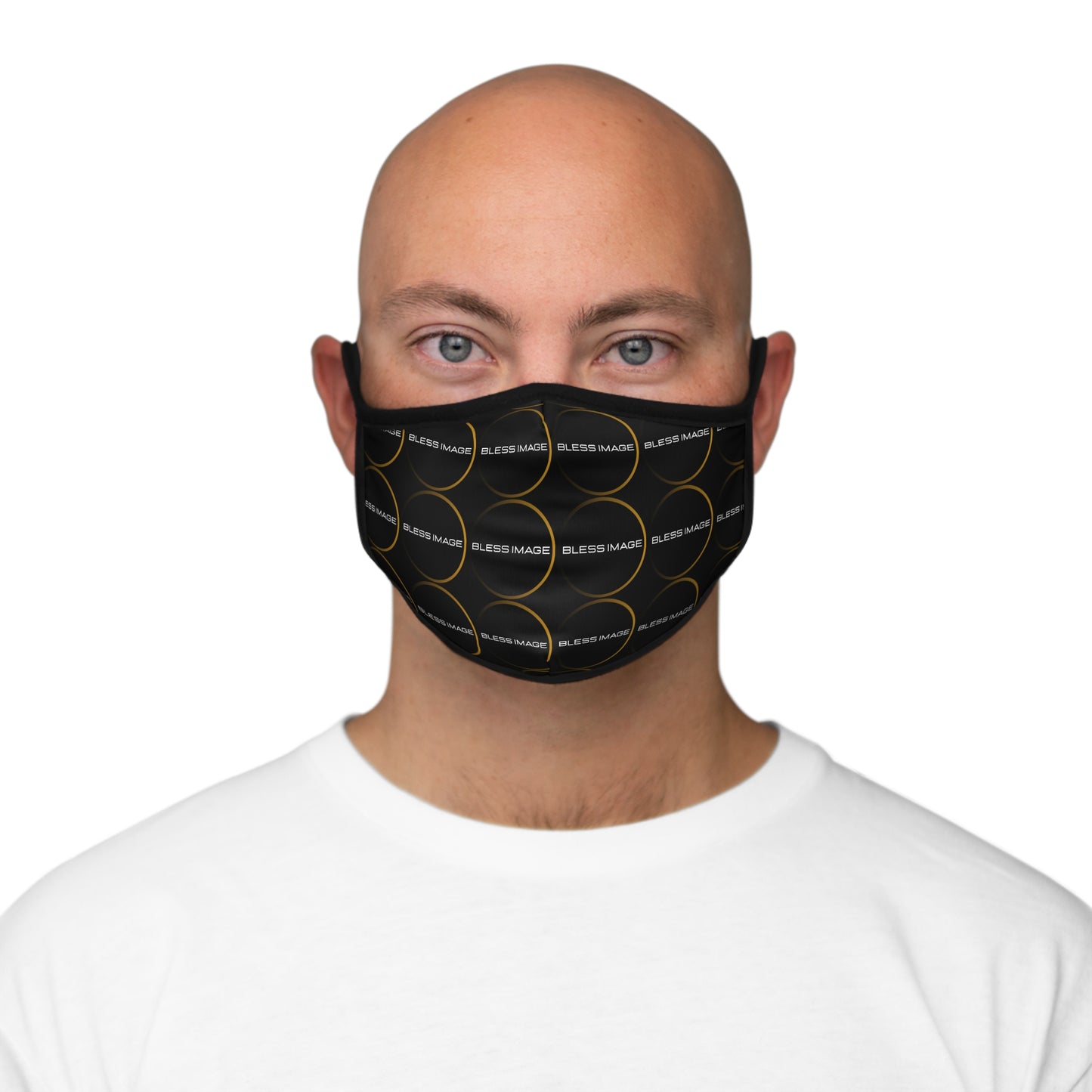 Stylish Fitted Bless Image Face Mask