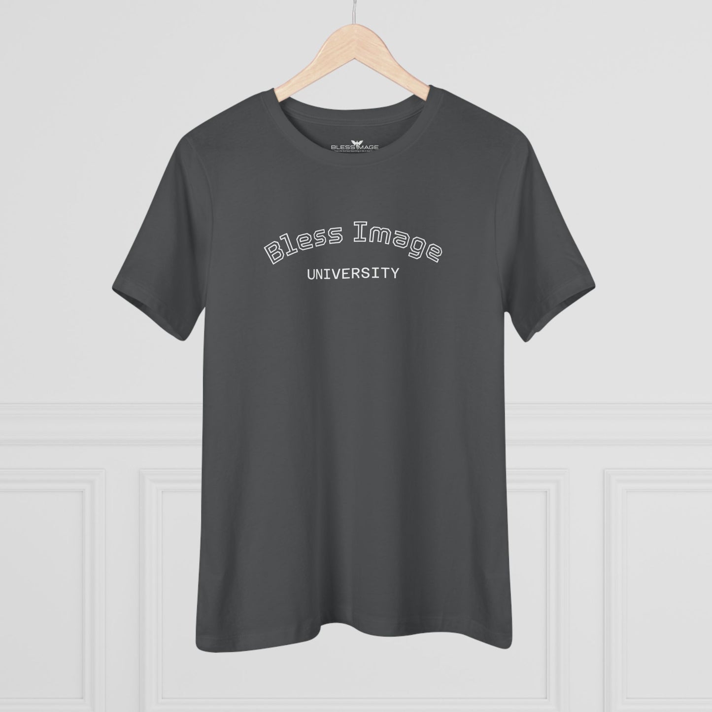 Women's Bless Image University Cotton Tee