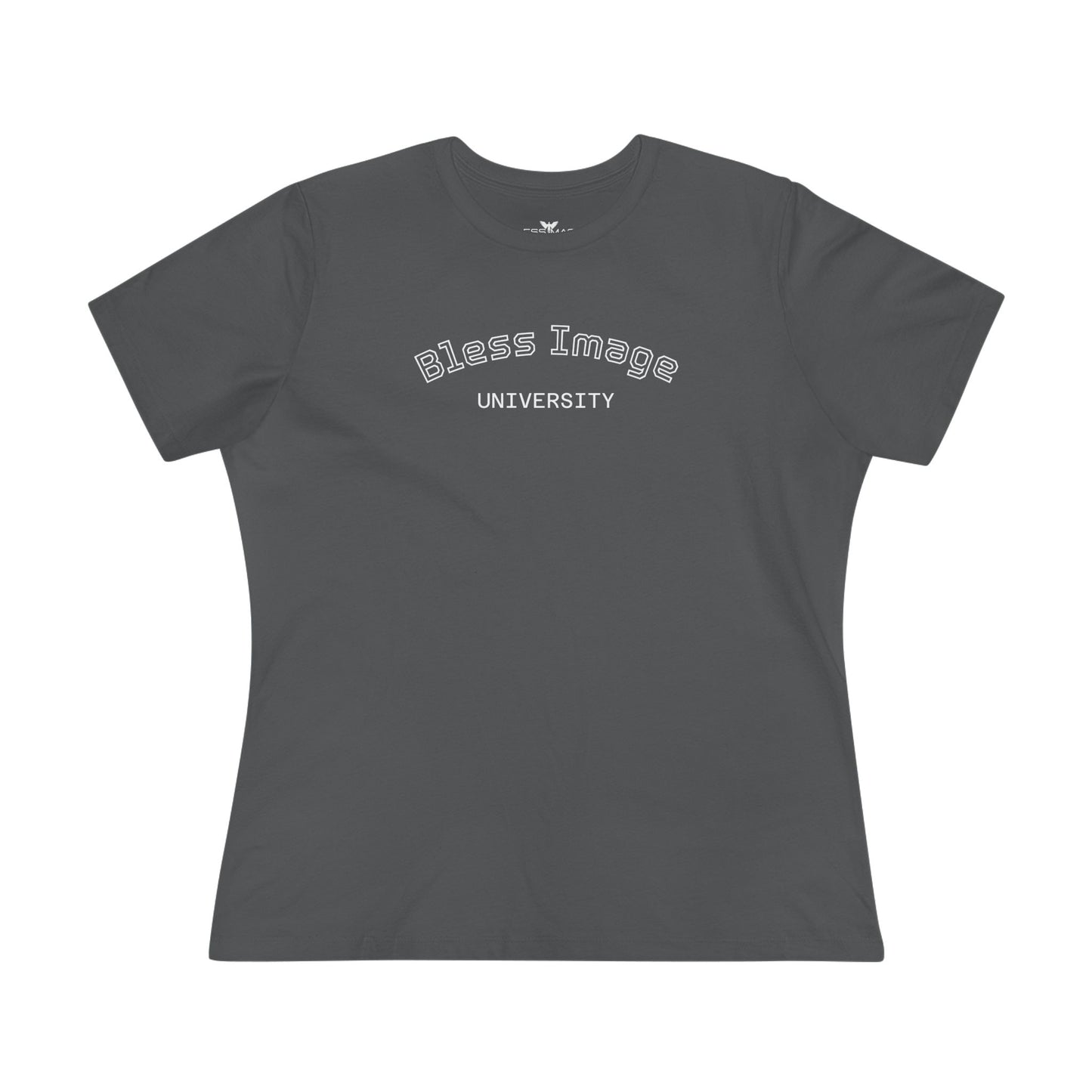 Women's Bless Image University Cotton Tee