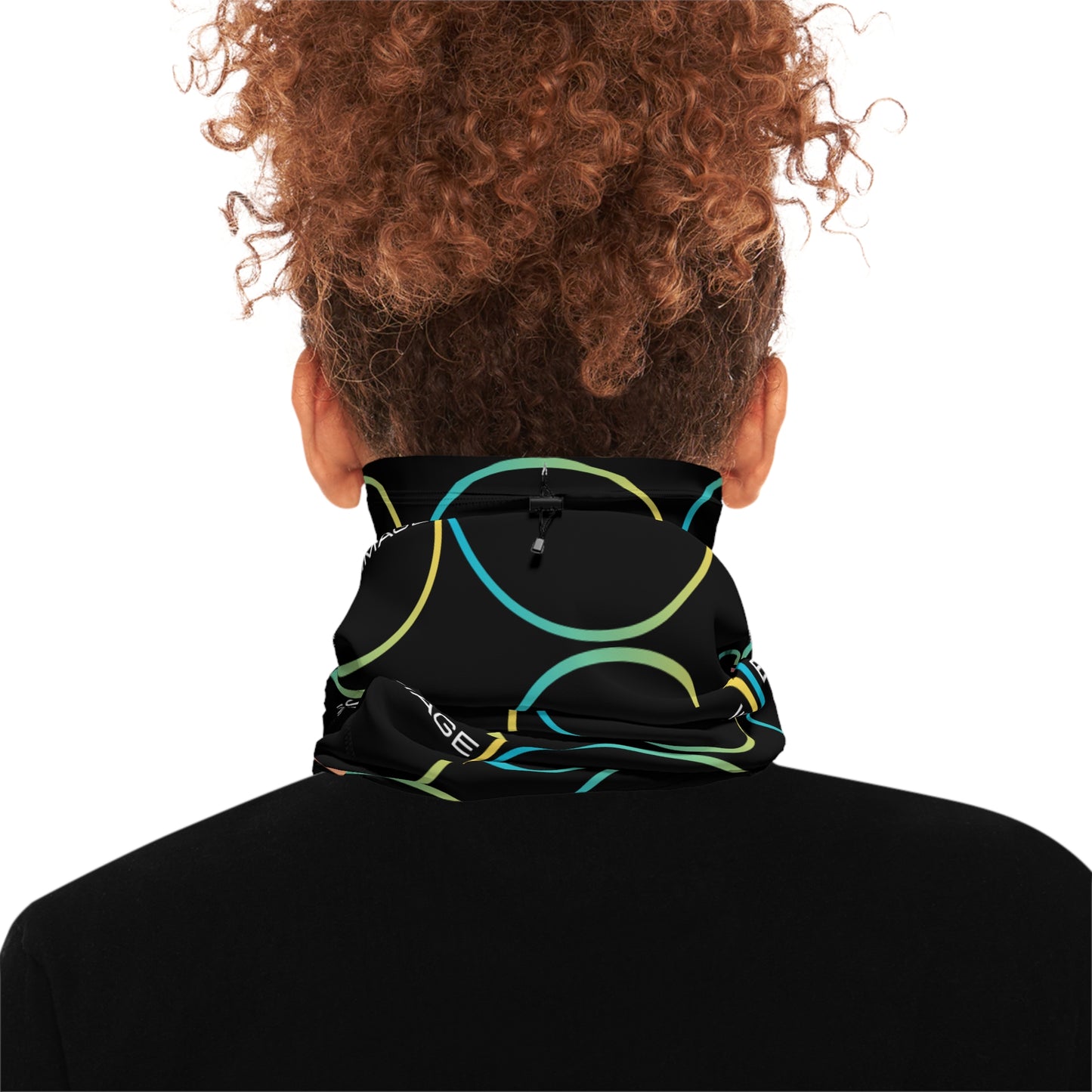 Bless Image Winter Neck Gaiter With Drawstring