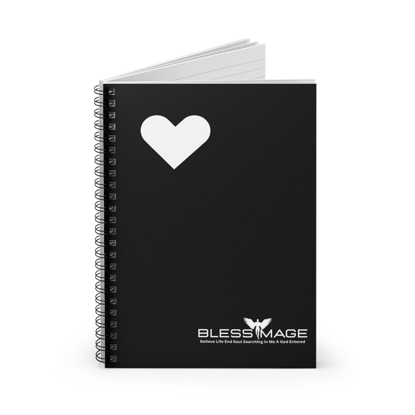 Bless Image Spiral Notebook - Ruled Line