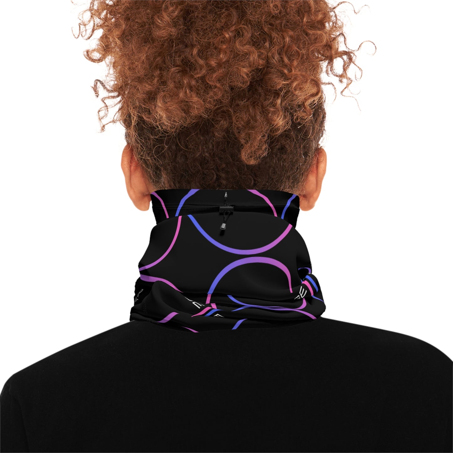 Bless Image Winter Neck Gaiter With Drawstring