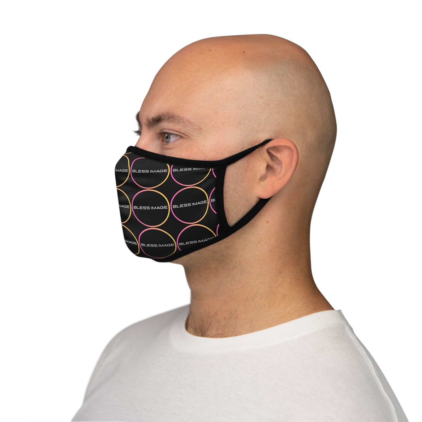 Stylish Fitted Bless Image Face Mask