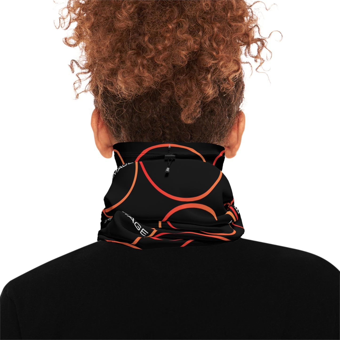 Bless Image Winter Neck Gaiter With Drawstring