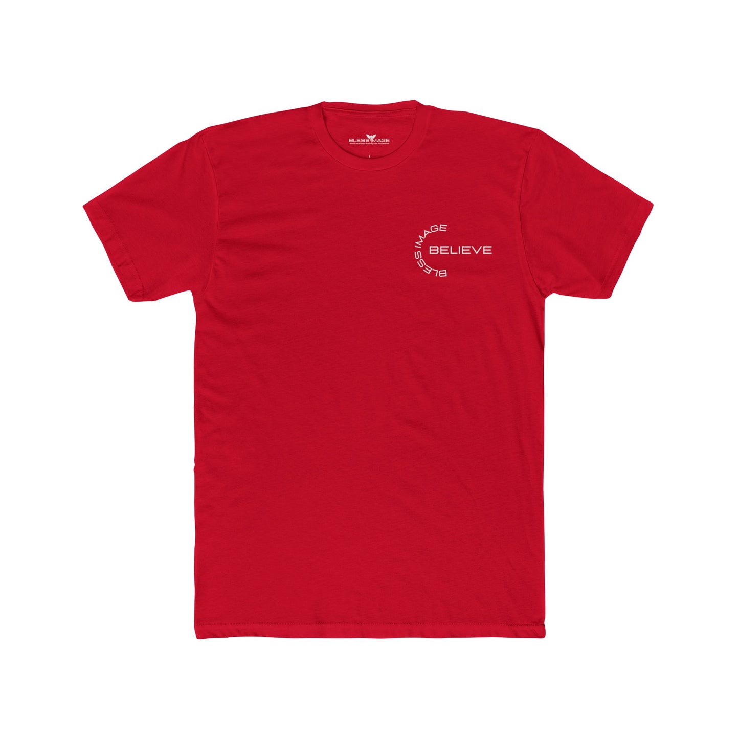 Bless Image Believe Unisex Cotton Crew Tee