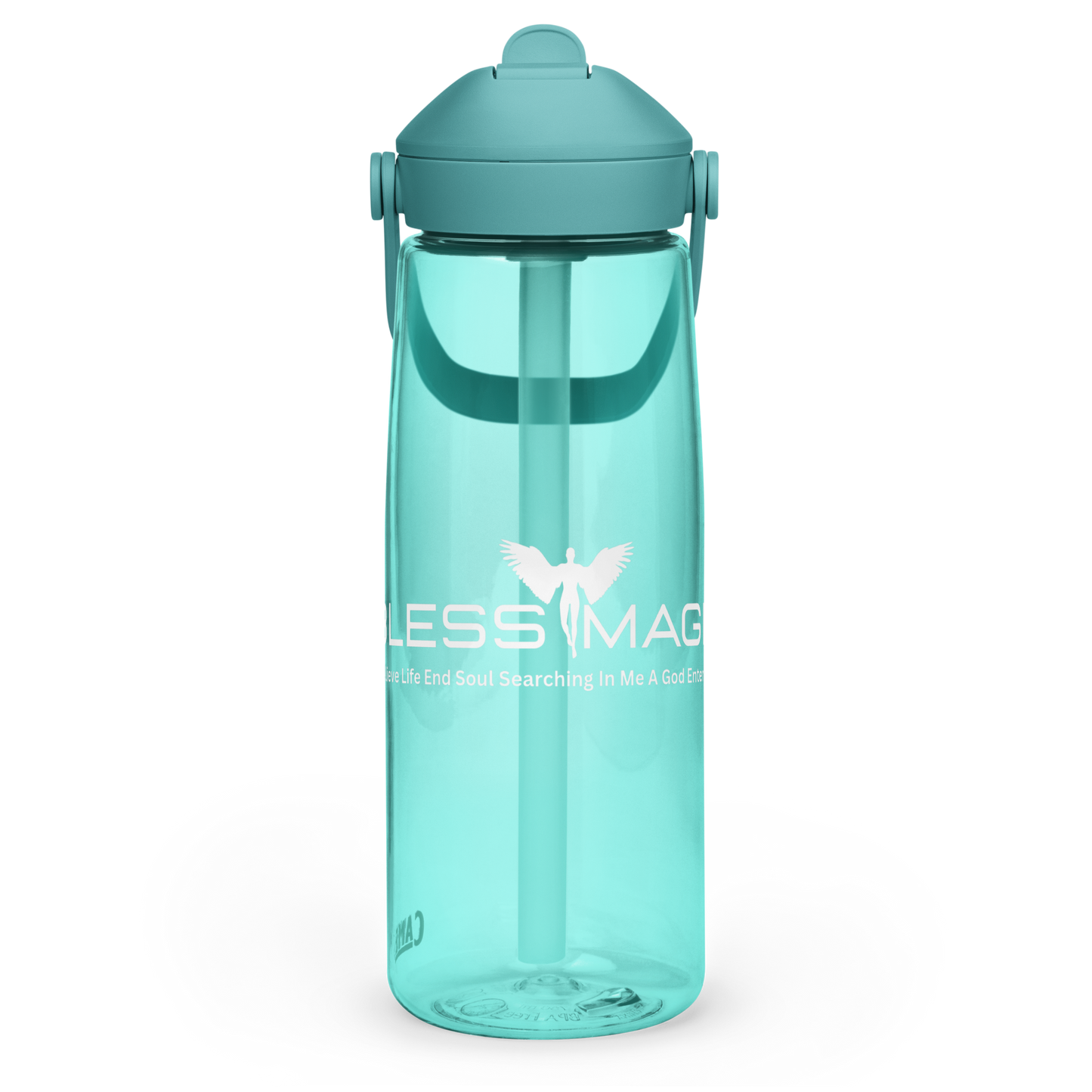 Bless Image Flip straw water bottle