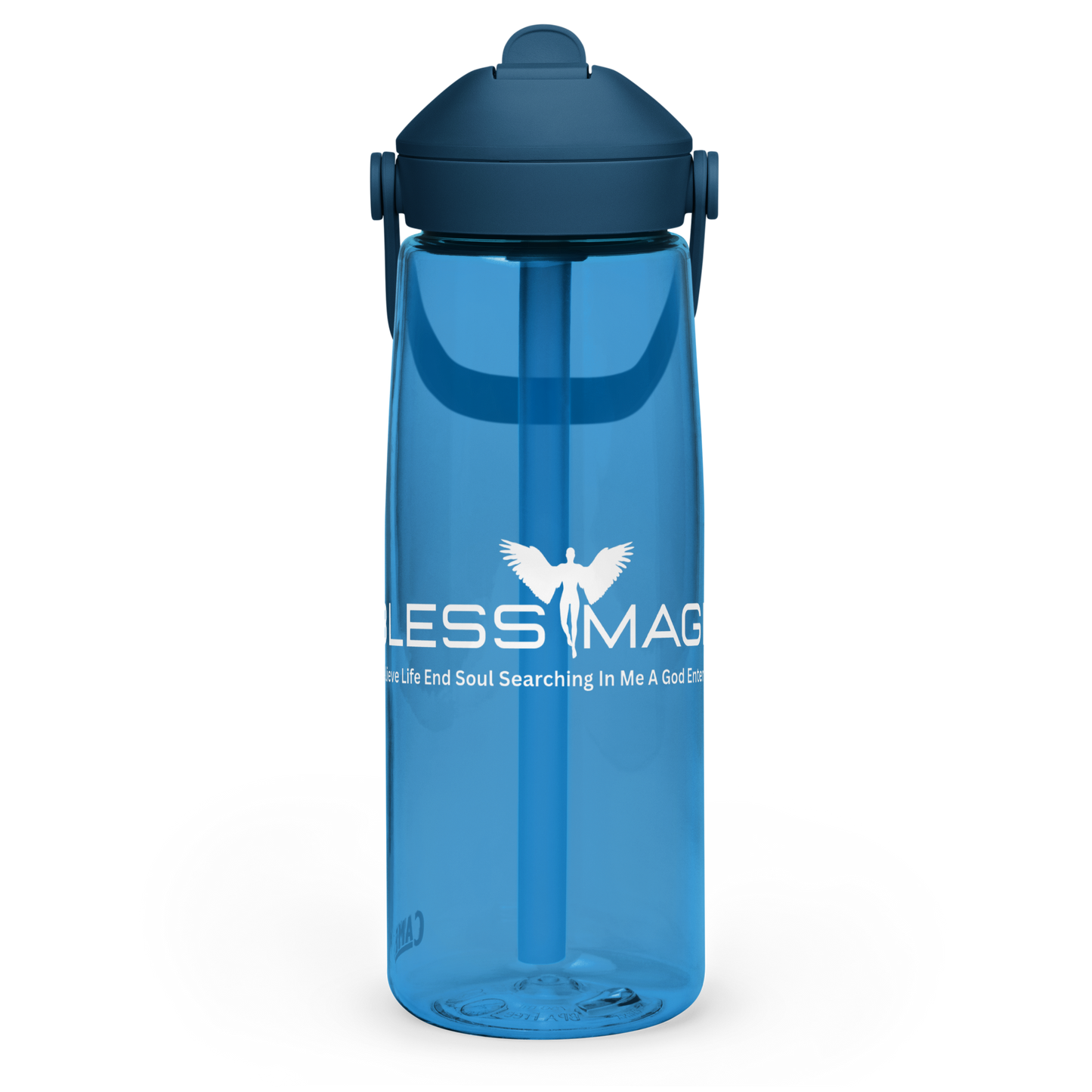 Bless Image Flip straw water bottle