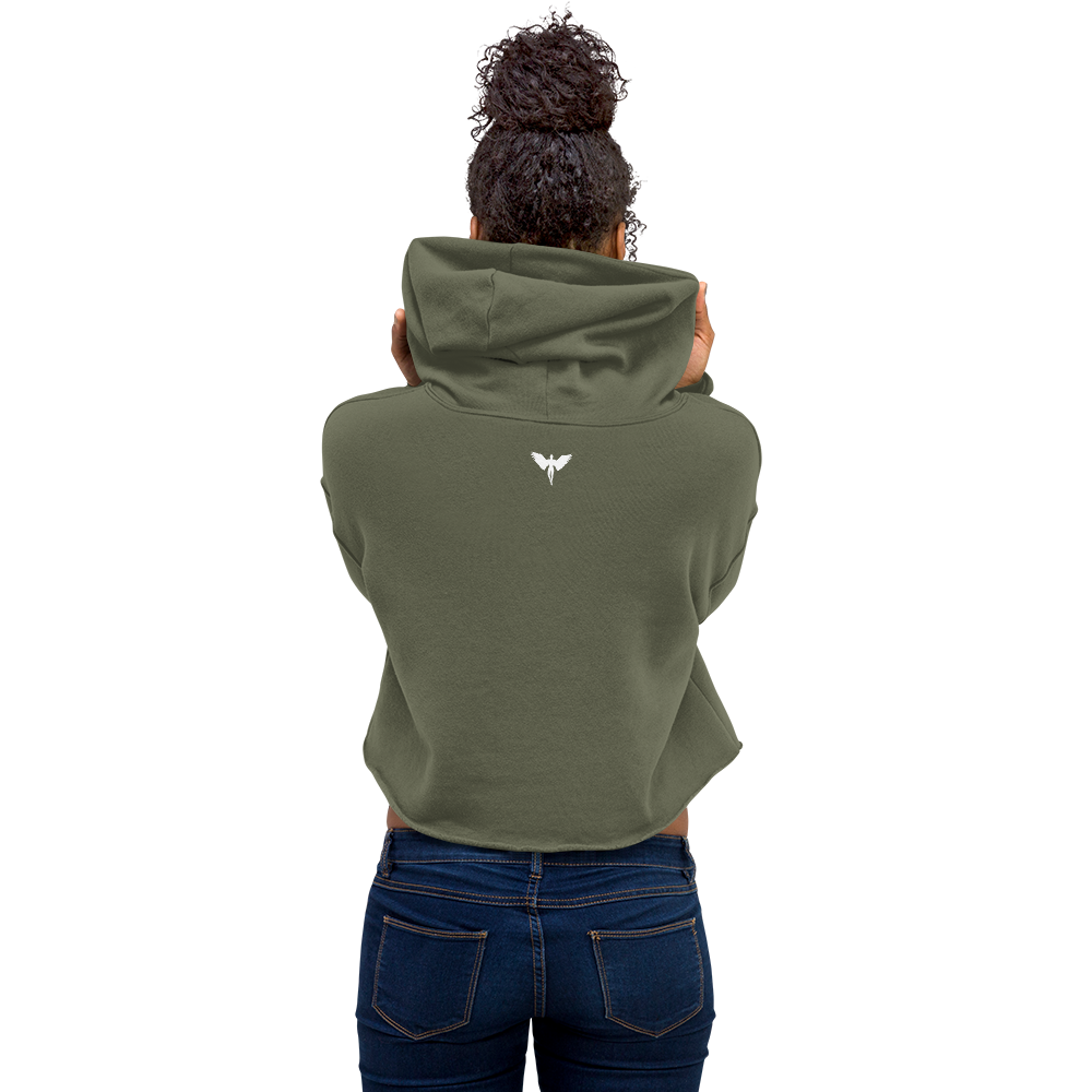 Bless Image Crop Hoodie