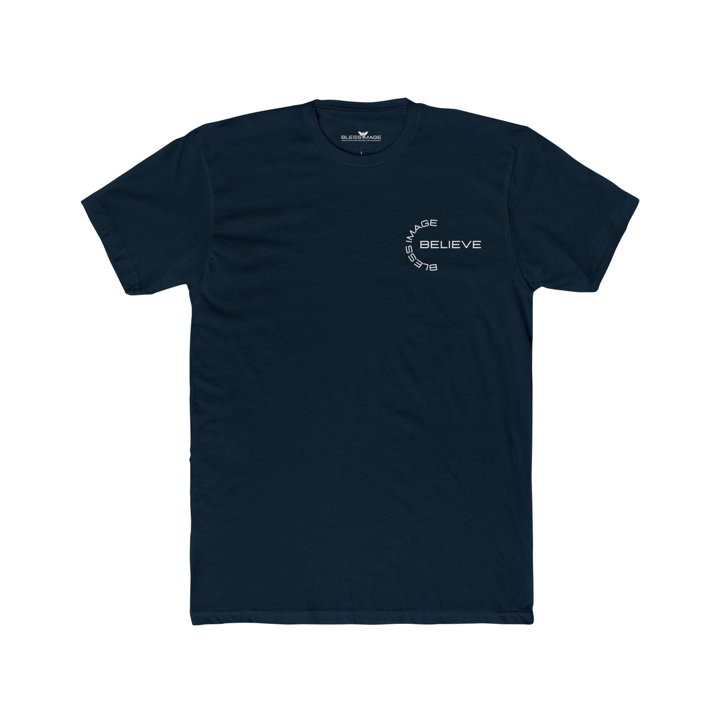 Bless Image Believe Unisex Cotton Crew Tee