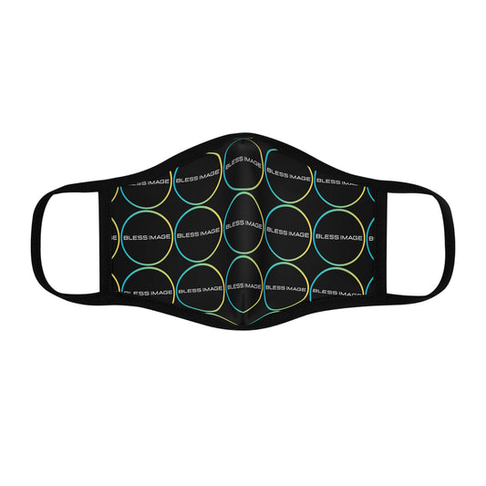 Fitted Bless Image Polyester Face Mask