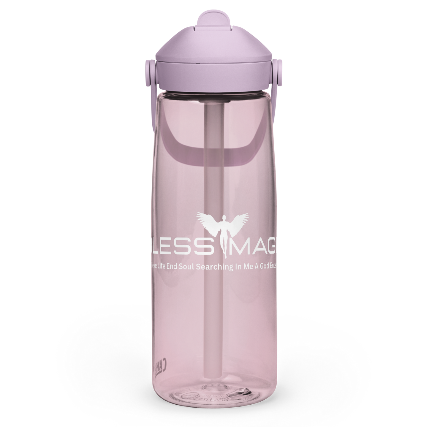 Bless Image Flip straw water bottle